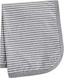 Coolibar UPF 50+ Baby Batibou Sun Blanket - Sun Protective (One Size- Grey/White Stripe)