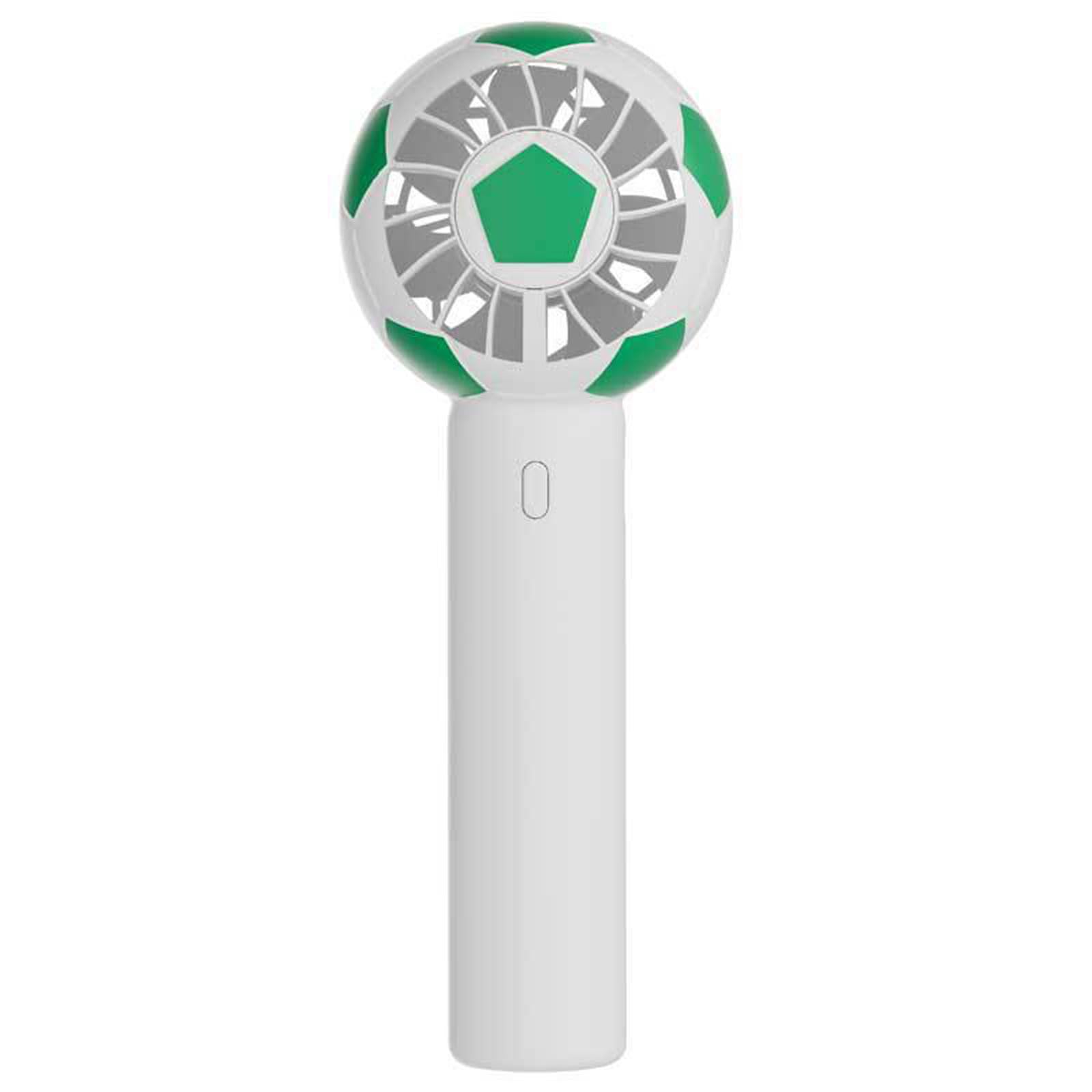 Oxxggkao Competition Collectible Portable Fan Featuring Interchangeable Stickers Quiet Motor Handy Device for Admirers Soccer Theme Gift Fan