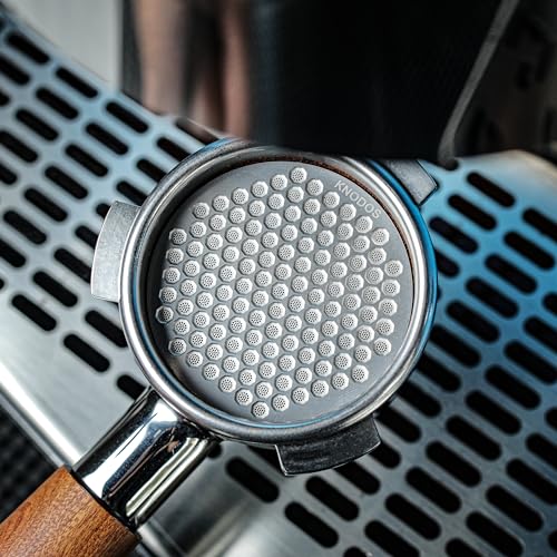 Image of Espresso Puck Screen 54mm - Stainless Steel Ultra Thin Espresso Filter Perfect Fit With Breville Barista Express, Pro, Touch, Bambino, Infuser, Easy Clean Design (Silver, 54mm)