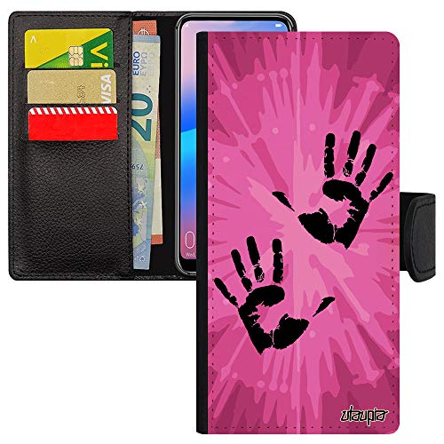 Housse rigide Galaxy S21+ simili cuir premium à rabat portefeuille
