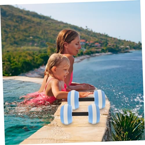 Pesas flotantes de agua EVA para ejercicio en piscina miniatura 6