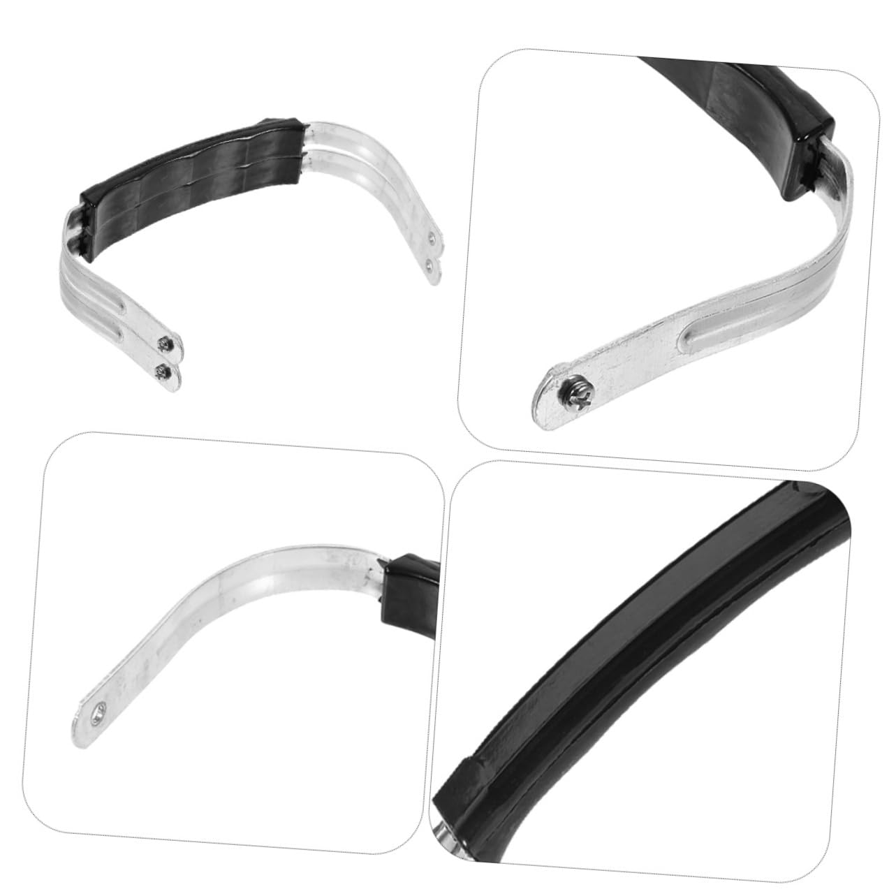 PRETYZOOM 2piezas Hervidor De Aluminio Mango Anti-escaldaduras Asa De Tetera De Acero Inoxidable Para Acampar y Uso Casa De Repuesto Para Estufas Eléctricas Gas