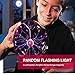 LUCKYFISH Plasma Ball Touch and Sound Sensitive 6 Inch Magic Globe Thunder Table Lamp Sphere Night Lamp Electricity Flashing Ball for Party Decorations, Birthday and Science Educational Gift