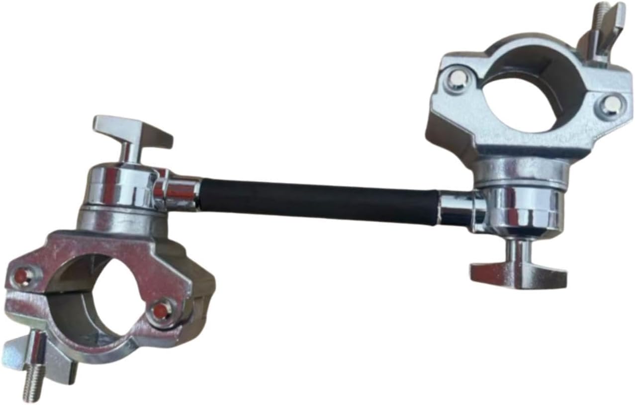 Generic Cymbal Clamp for Drum Set Drum Set Clip Sturdy Drums Rack Parts Flexible Metal Double Direction Rotating Percussion Accessory, style C