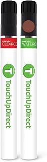 XAU Dark Mahogany Pearl Compatible with Subaru Exact Match Touch Up Paint Brush - Essential Kit