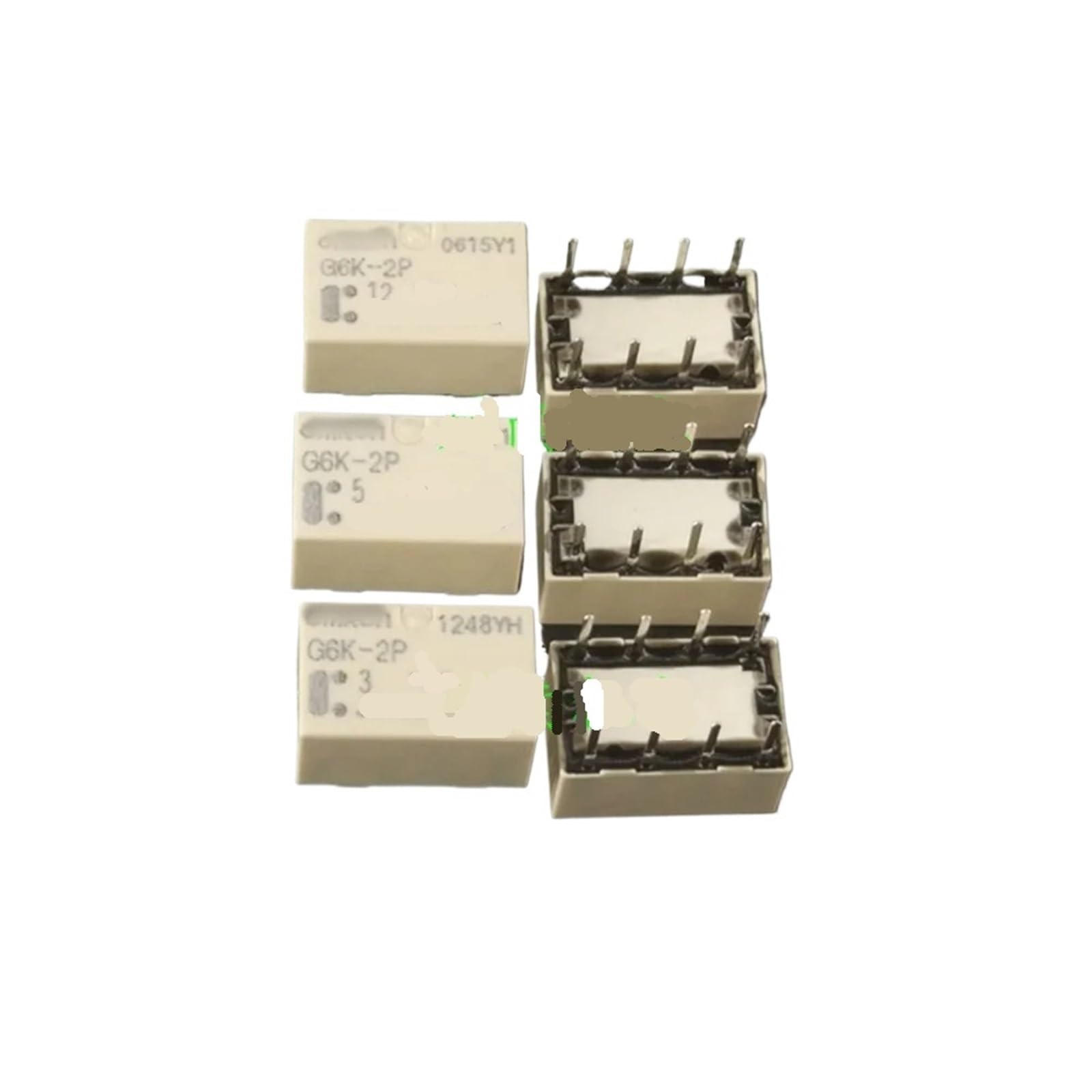 Relais de signal G6K-2P 5V composant de commutation pour modules electroniques - 2