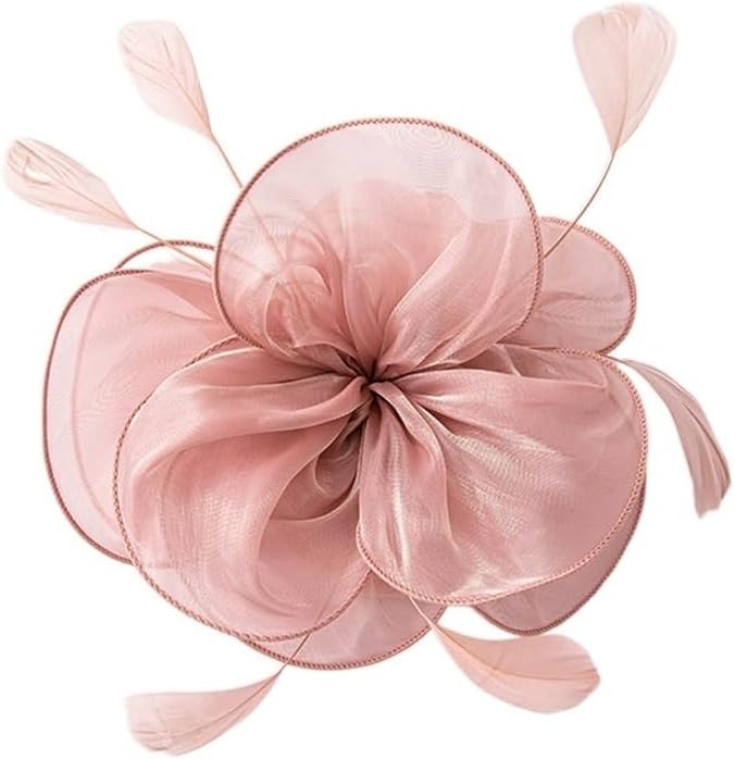 Pretty Organza Top Hat Headband Dinner Party Bridal Headwear Accessories Wedding