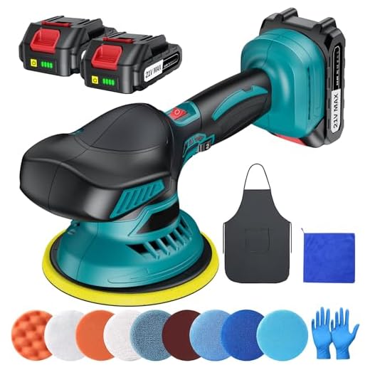 Cordless 6 Inch Car Buffer Polisher