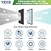 Veva 2 HEPA Air Filters & 6 Carbon Pre-Filters Replacement Filter C Compatible with Germguardian FLT5000/FLT5111 FLT5250PT, AC5000, AC5000E, AC5250PT, AC5350B, AC5350BCA, AC5350W, AC5300B