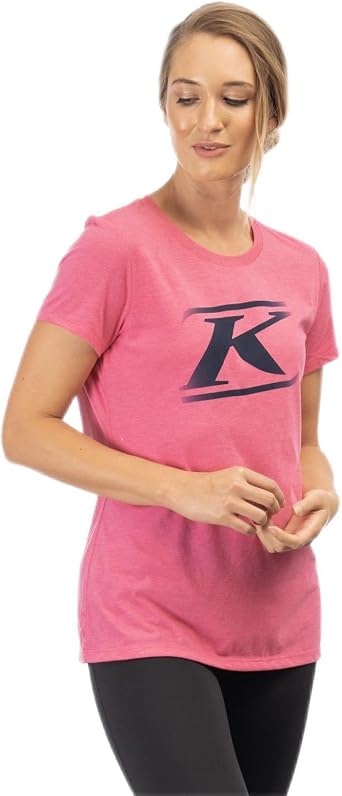 KLIM Womens Drift Tri-Blend Short Sleeve Tee Shirt
