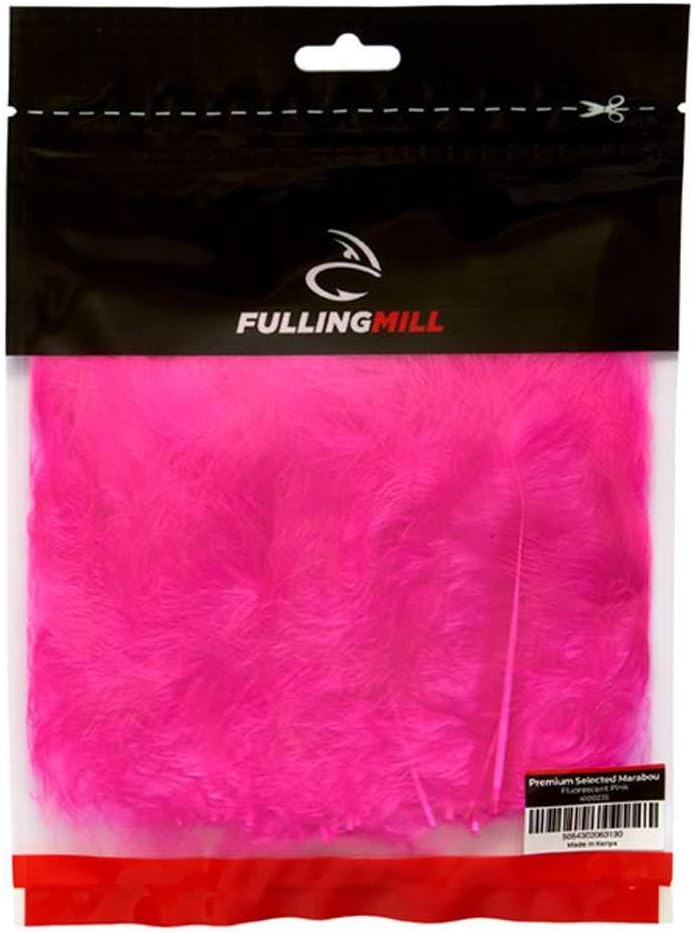 Fulling Mill Premium Marabou Blood Feathers