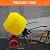 HayWHNKN 6 Cu.Ft Electric Concrete Mixer Portable Cement Mixing Machine 3 Steel Blades with Wheels for Cement Sand Rack Polyethylene Drums