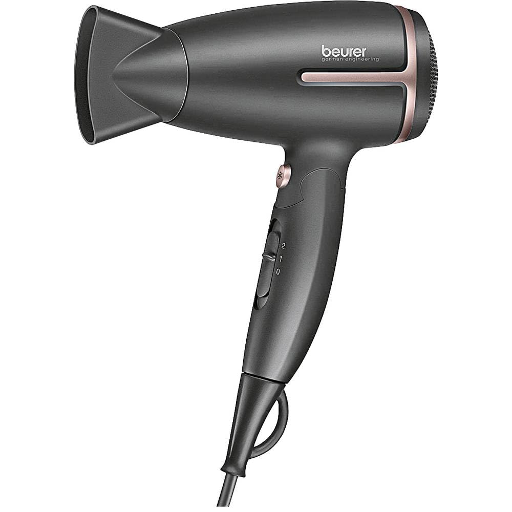 Hc25 Travel Hair Dryer 3 Years Warranty 1600 Watts, Black