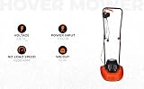 BLACK+DECKER Tondeuse Filaire 1200W, Tondeuse à Gazon Electrique 30 cm, 3 hauteurs réglables 20, 40 et 60 mm, Tondeuse Légère avec Poignée Type Landau, Idéale Jusqu'à 250 m², BEMWH551-QS Orange - 3