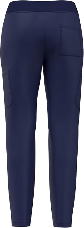Stretch Skinny Scrubs Set for Women, V-Neck Scrubs Top & Skinny Pants with 5 Pockets, Medical Uniforms for Women JYC310