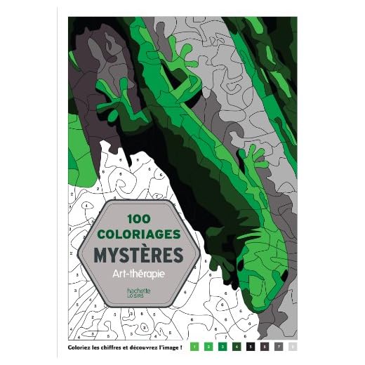 100 Coloriages mystères: Art-thérapie