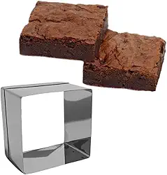 Genérico Cortador Brownie Bolo 5x5 Inox - UDlândia