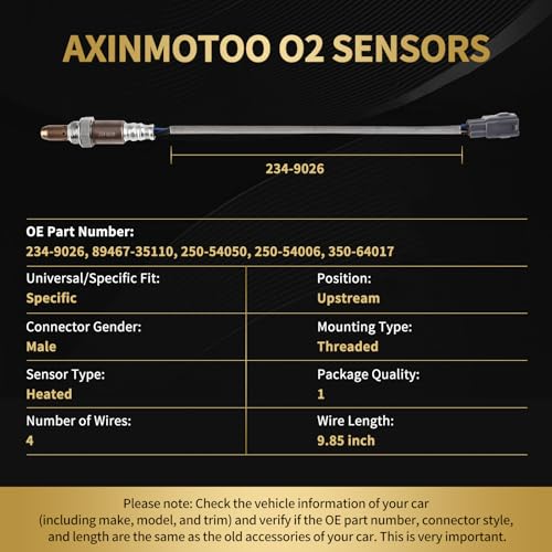 Sensor de Oxígeno Ajuste para Toyota 2005-2013 miniatura 3