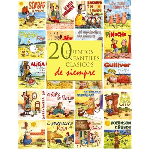 20 cuentos infantiles cl&amp;aacute;sicos de siempre (Written by Hans Christian Andersen, Hermanos Grimm, Lewis Carroll, Charles Perrault, Félix María Samaniego, Jonathan Swift, Jean de la Fontaine, Claudio Collodi, Daniel Defoe) episode artwork