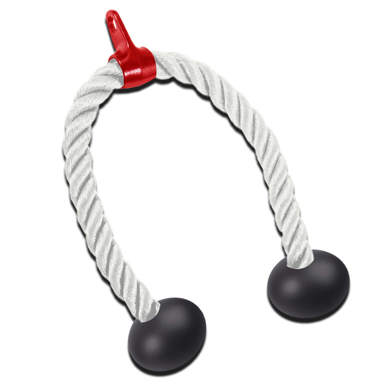 AD&AD Soft Nylon Thread White Tricep Rope Heavy Duty Attachment for Pull Down Exercise/Extension (B09Q4RY27Z) Amazon Price History, Amazon Price Tracker