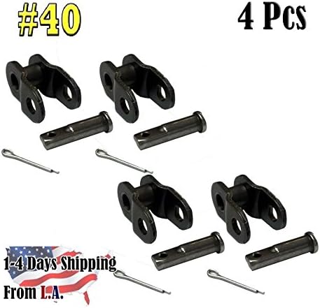 Jeremywell10-Pieces Offset Link #40, 1/2 Link/Half Link/Crank Link