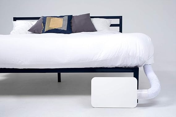 BedJet 3 Climate Comfort for Beds, Cooling Fan + Heating Air Bundle with Cloud Sheet (Queen/Full Size Sheet)