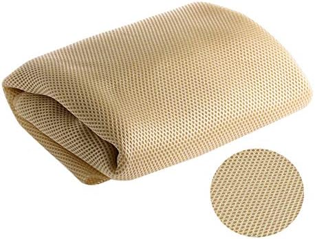 Enxiem Speaker Grill Cloth Stereo Grill Mesh Fabric Speaker Mesh Cloth (Beige)