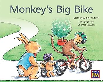 Misc. Monkey's Big Bike: Bookroom Package Red Fiction Level 3 Grade 1 Book
