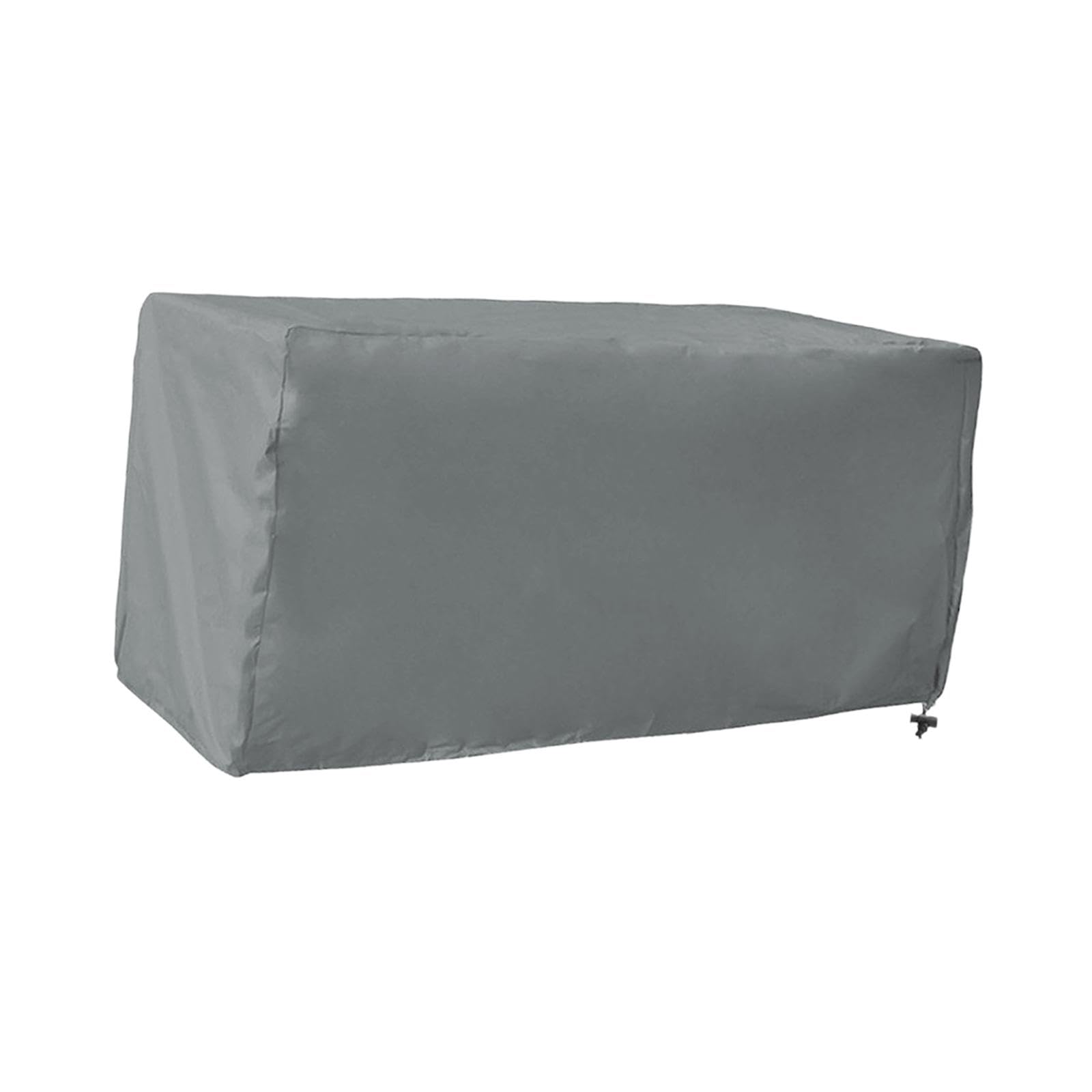 Deck Box Cover Rectangular Outdoor Waterproof for Patio Chair Fire Pit Table S Grey
