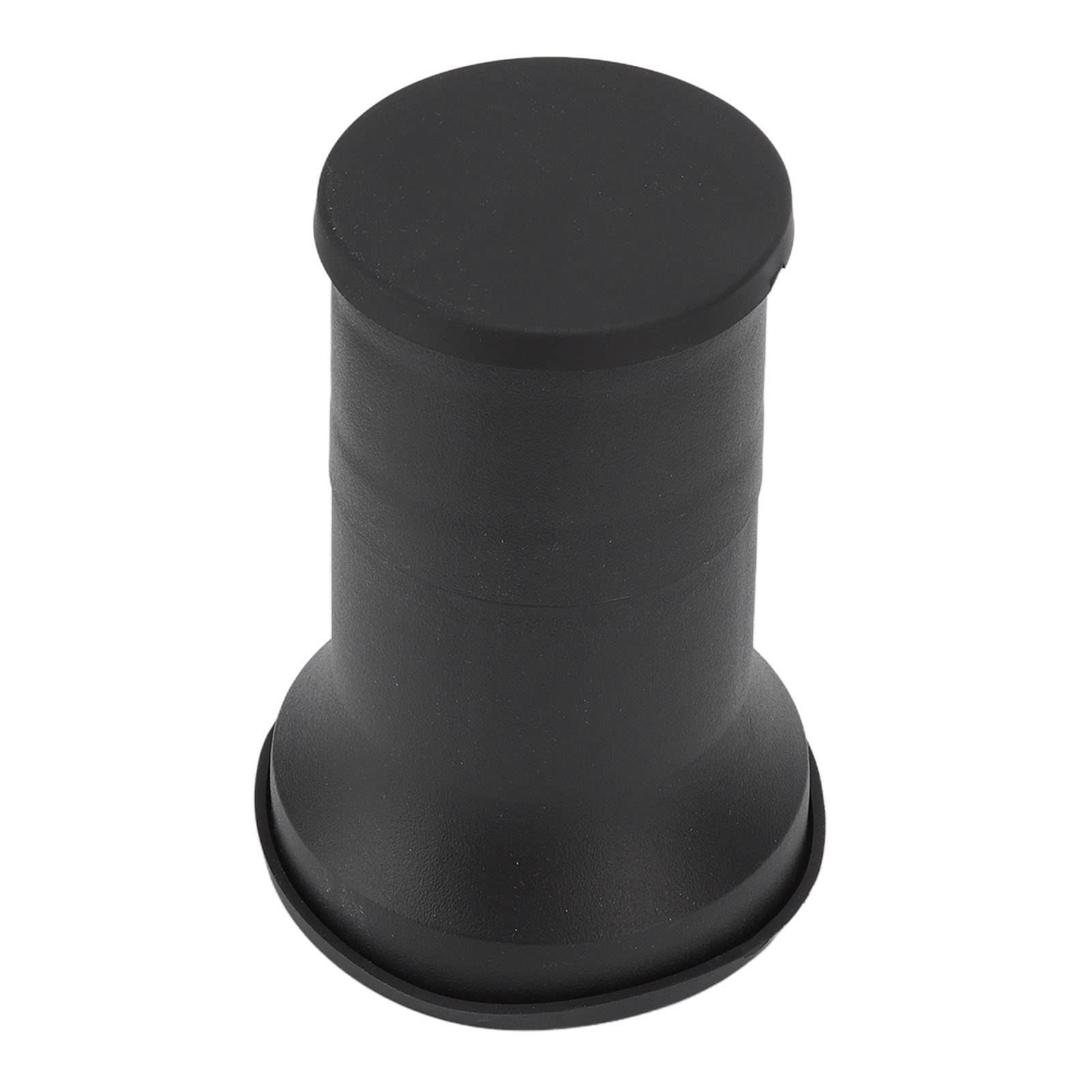 Sollevatori per mobili rotondi da 4 pezzi con cuscinetti in gomma antiscivolo Set di rialzi per letti e mobili in plastica Supporto resistente 2200 libbre Design impilabile per