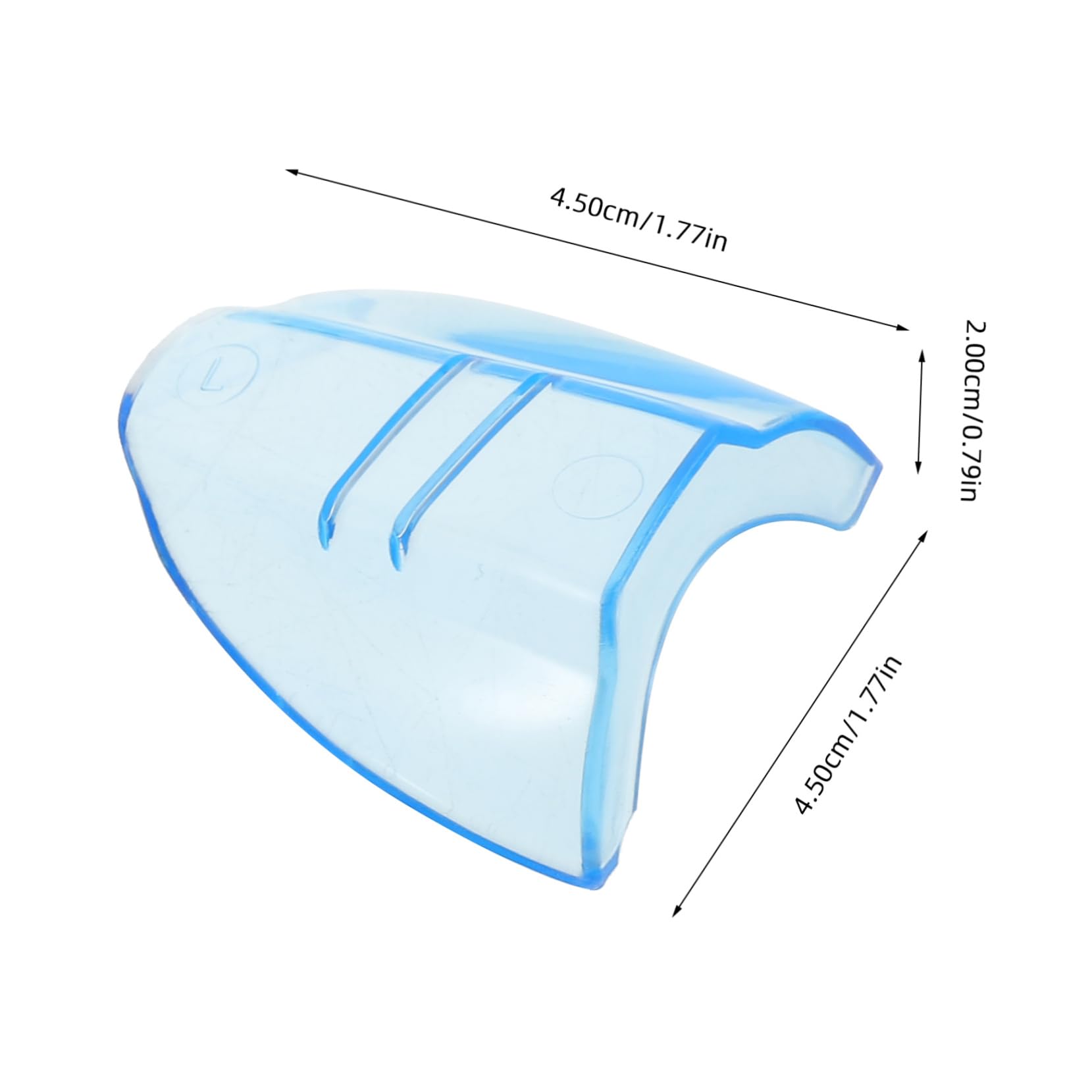 IWOWHERO Ergonomic Glasses Side Shields 2 Pairs Protective Side Shields for Eyeglasses Tpu Material Safety Glasses