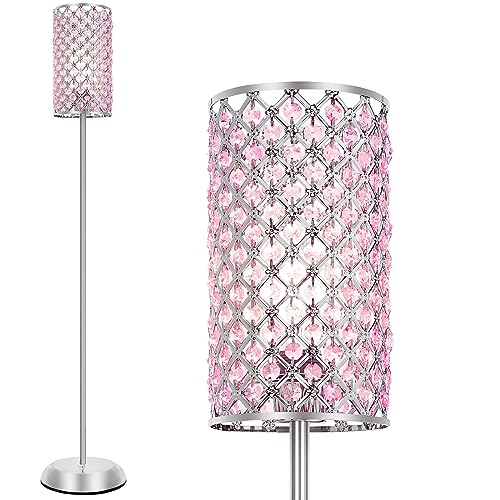 Gyrovu Crystal Floor Lamp For Bedroom thumb #7