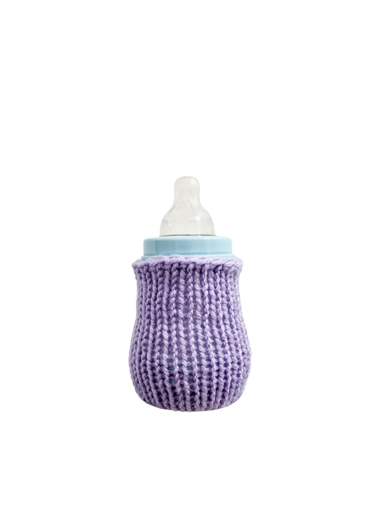 Handmade bottle covers made to fit 160ml MAM bottles - bottle not included (Purple)