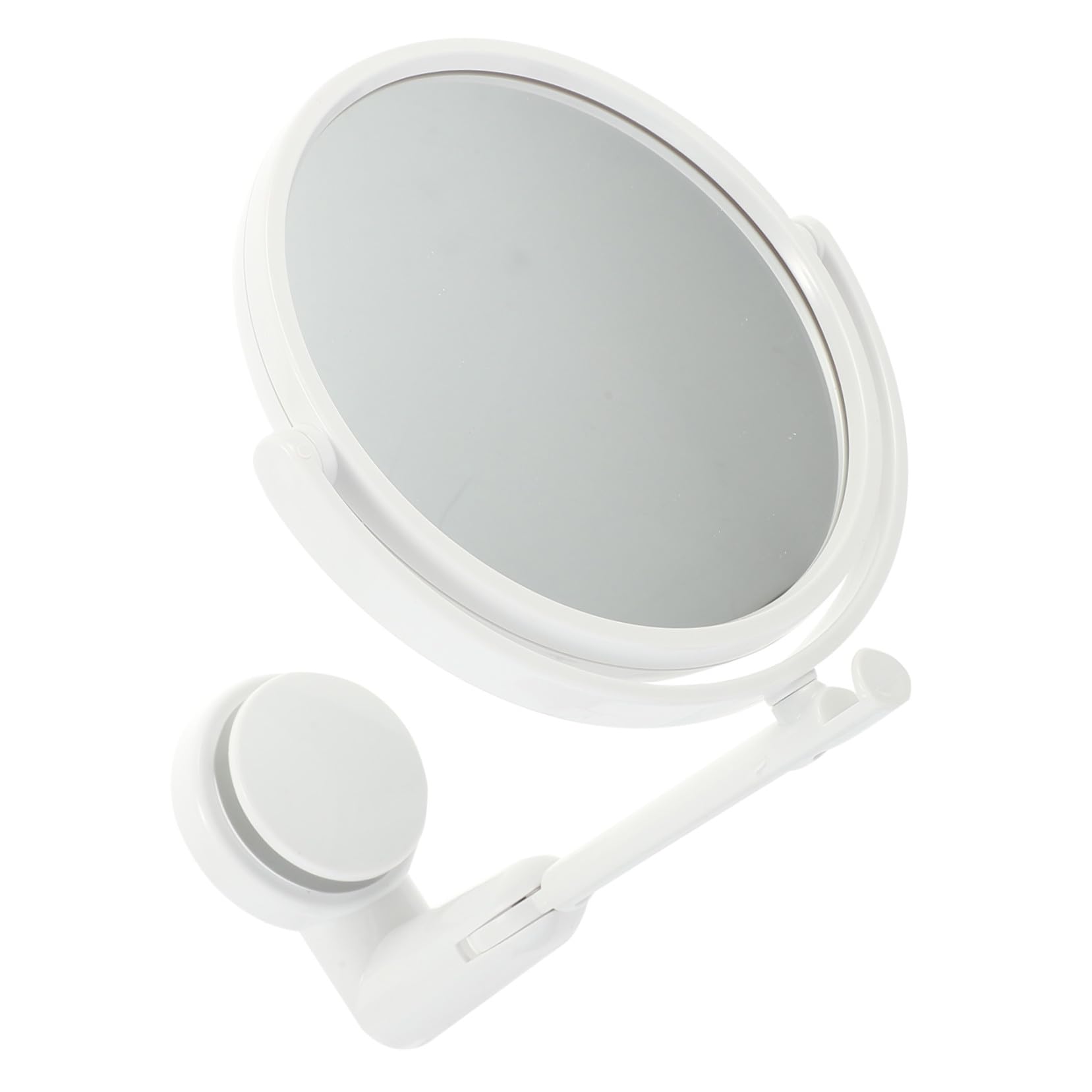Miroir mural de maquillage pivotant sans perçage double face