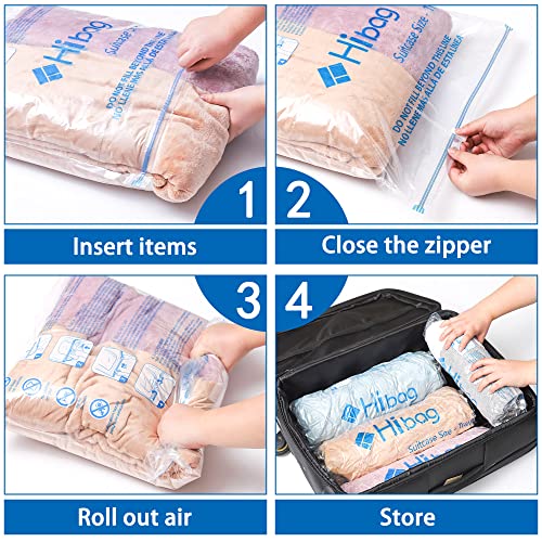 Image of Vacuum Storage Bags, Space Saver Vacuum Seal Storage Bags 35-Pack Sealer Bags for Clothes, Clothing, Bedding, Comforter, Blanket (35C)