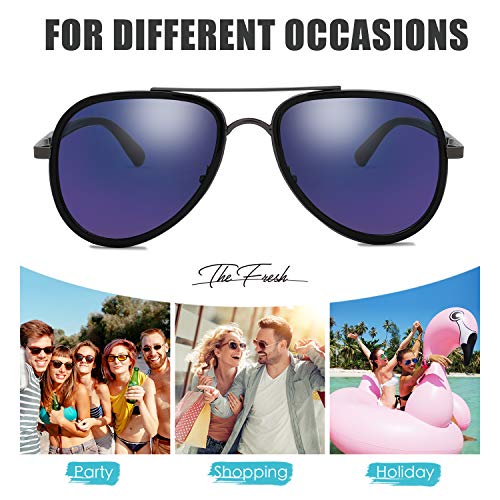 Gothic Steampunk Side Shield Goggles Retro Round Sunglasses For Men Women - Exquisite Packaging2