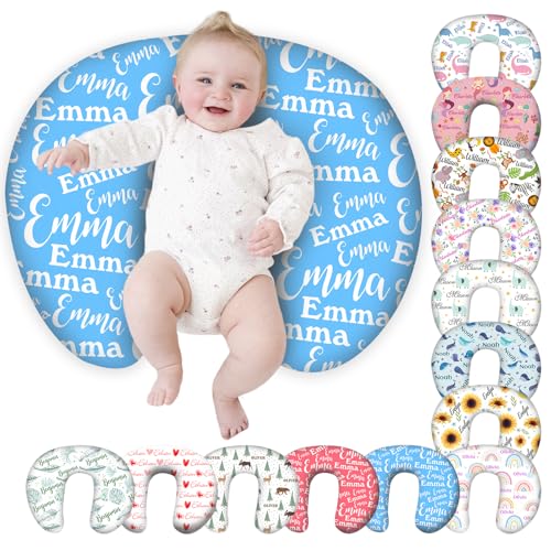 Personalized Baby Nursing Pillow Cover Custom with Name Customized Boy & Girl Gifts