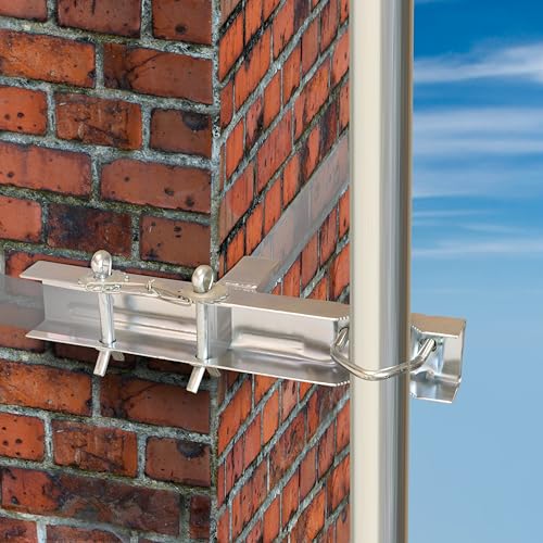 Metronic 450895 Befestigung für Dach und Kamin, doppelt verzinkt, BLC, für Matt, D25 bis 50 mm/L 345 mm/Unite