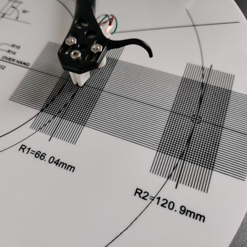 Calibración de recogida de vinilo con herramienta de ajuste de transportador acrílico 6