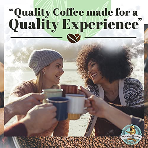 Hawaiian Paradise Coffee Luau Latte Coconut And Macadamia Nut Flavored Coffee- Ground 12Oz. Bag thumb #3