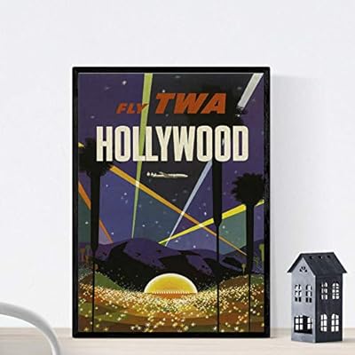 Nacnic Poster Vintage. Cartel Vintage de América. Hollywood. Tamaño A3 | Ya disponible en tu tienda friki favorita! En mundofriki.es! Nacnic Poster Vintage. Cartel Vintage de América. Hollywood. Tamaño A3 | Ya disponible en tu tienda friki favorita! En mundofriki.es!