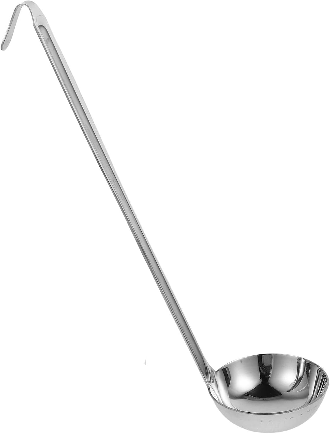Soup Ladle Spoon Xmas 80ml Stainless Steel Long Handle with Hook