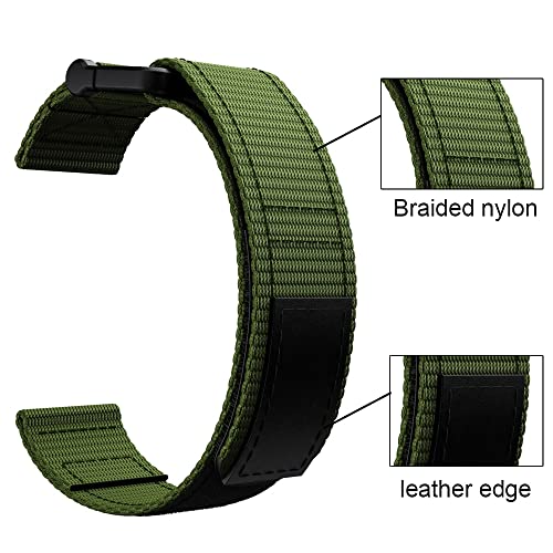 Wtukmo 22 26mm Leather Strap For Garmin Fenix 6 6X Pro Bracelet Quick Release Watchband for Garmin Fenix 5X 5 5 Plus Smart Watch Band (Color : D, Size : For Forerunner 935 945)