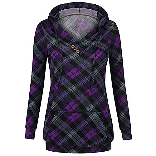 Abrigo De Invierno con Capucha De Las Mujeres Patchwork Chaqueta con Cremallera De Lana Caliente Abrigo De AlgodóN con Capucha Casual Outwear Sudadera con Capucha Deportiva riou