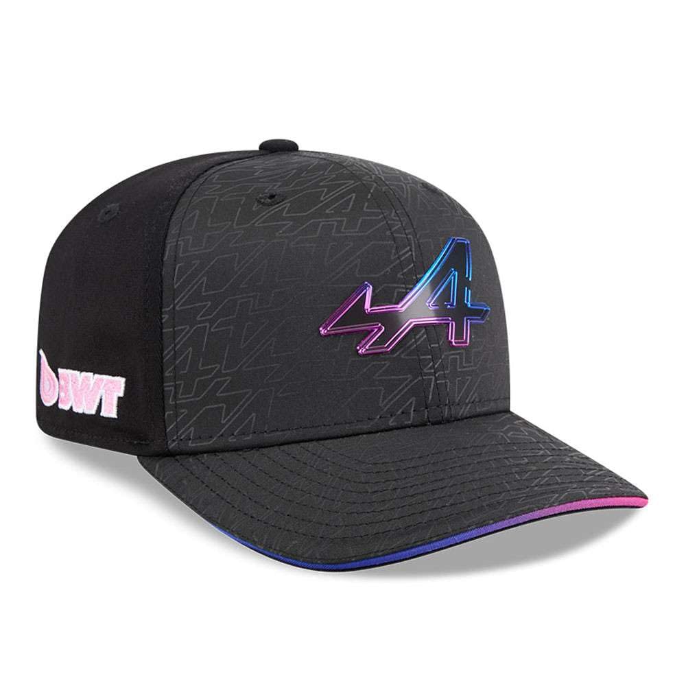 New Era Alpine Racing F1 Team, Official 2025 Merchandise, Las Vegas USA GP Special Edition, Team Baseball Cap, Black
