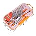 TEHAUX 1sets Geometry Drawing Tool Set Compasses Kit for Students Includes Ruler Geometry Tools for Classroom Use Lightweight Portable Math Supplies