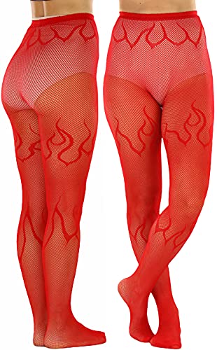 ToBeInStyle Women's Nylon Fishnet Pantyhose2