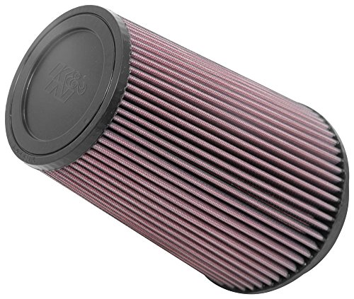 K&N High-Flow Original Lifetime Universal Clamp-On Air Filter: High Performance, Premium, Washable Flange Diameter: 5 In, Filter Height: 8.75 In, Flange Length: 1 In, Shape: Round Tapered, RU-2815 by K&N - Used condition - US$49.61