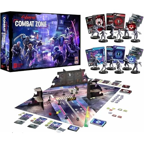 Monster Fight Club, Cyberpunk Red, Juego de mesa de Combat Zone, Juego base