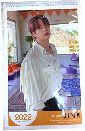 BTS JIN 2022 New Wall Calendar (BTS-JIN)